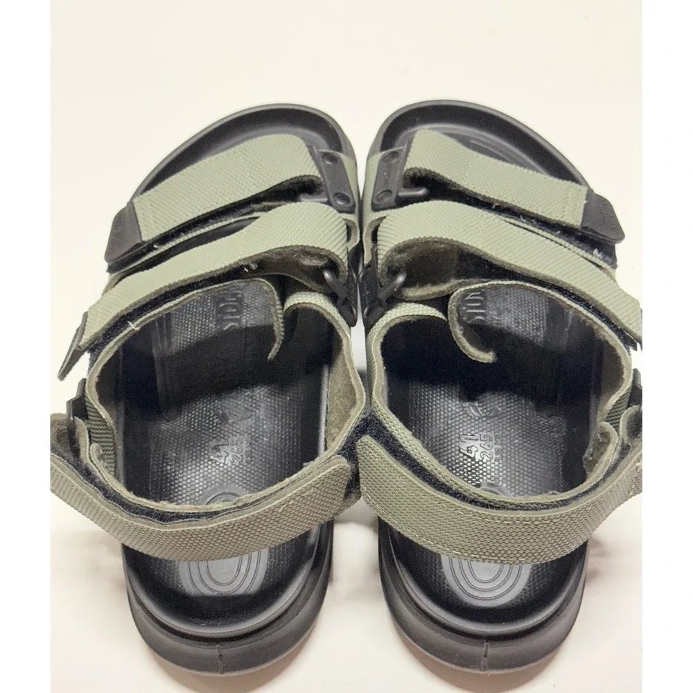 Birkenstock Tatacoa Khaki Green Black Mens Sandals 41 L10 M8 1013759